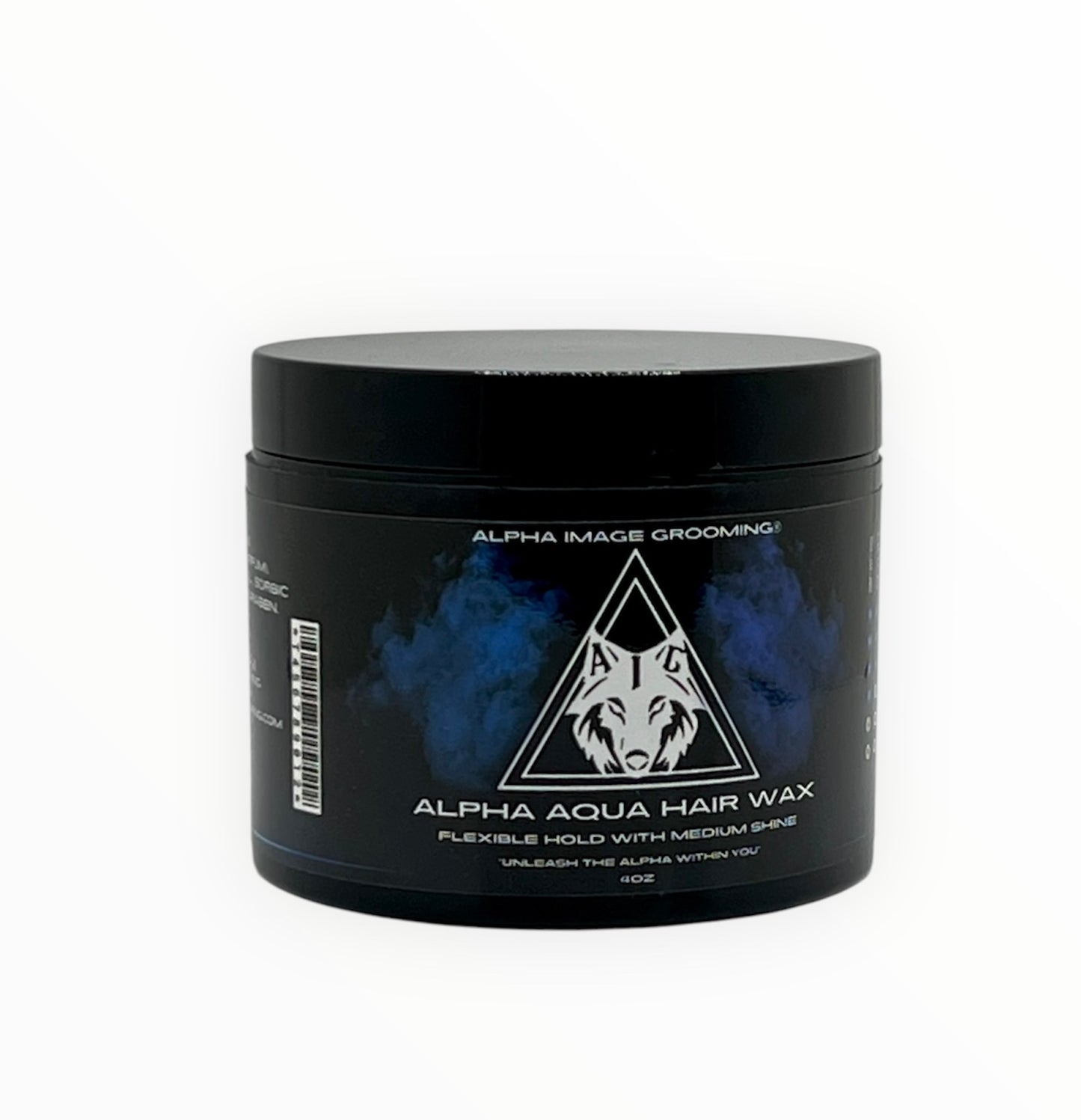 Alpha AQUA Hair Wax|Fresh Scent|Made With 100% Natural Ingredients|Low Shine|Flexible Hold|