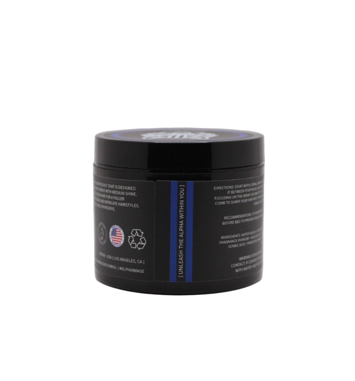Alpha Sculpting Cream|Semi Matte Finish|Medium Hold|Castor Oil|Textured Look|