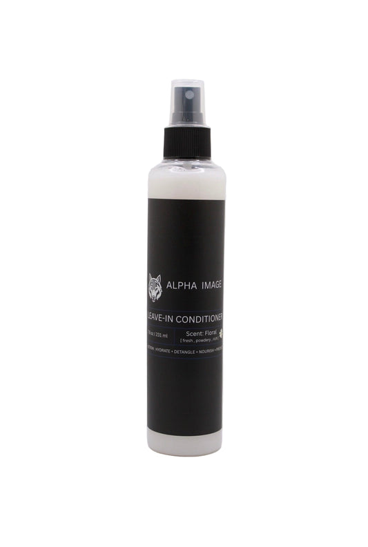 Alpha Image Leave-In Conditioner Spray|Floral Scent|Natural Ingredients|Keratin|Shea Butter|Men & Woman|Healthy