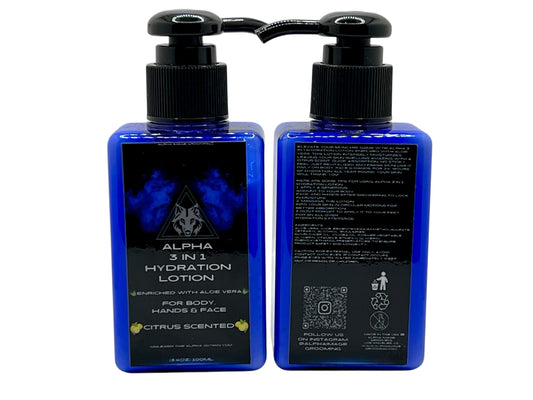 Alpha 3 In 1 Hydration Lotion|Citrus Scented|For Body, Hands & Face|